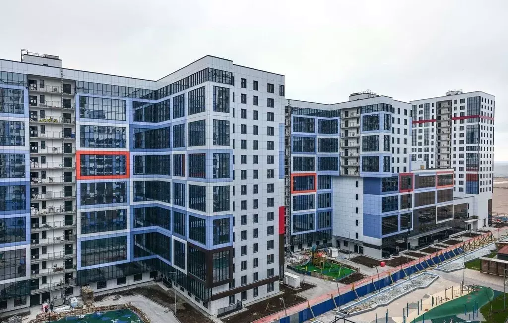 2-к кв. Санкт-Петербург бул. Александра Грина, 3 (74.0 м) - Фото 1