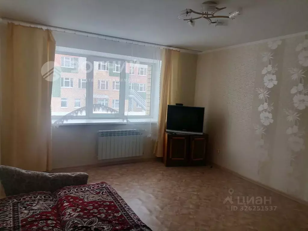 1-к кв. Чувашия, Чебоксары ул. Строителей, 10 (42.0 м) - Фото 1