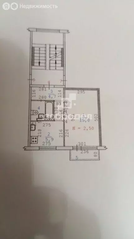 1-комнатная квартира: Екатеринбург, Уральская улица, 64 (28.6 м) - Фото 2