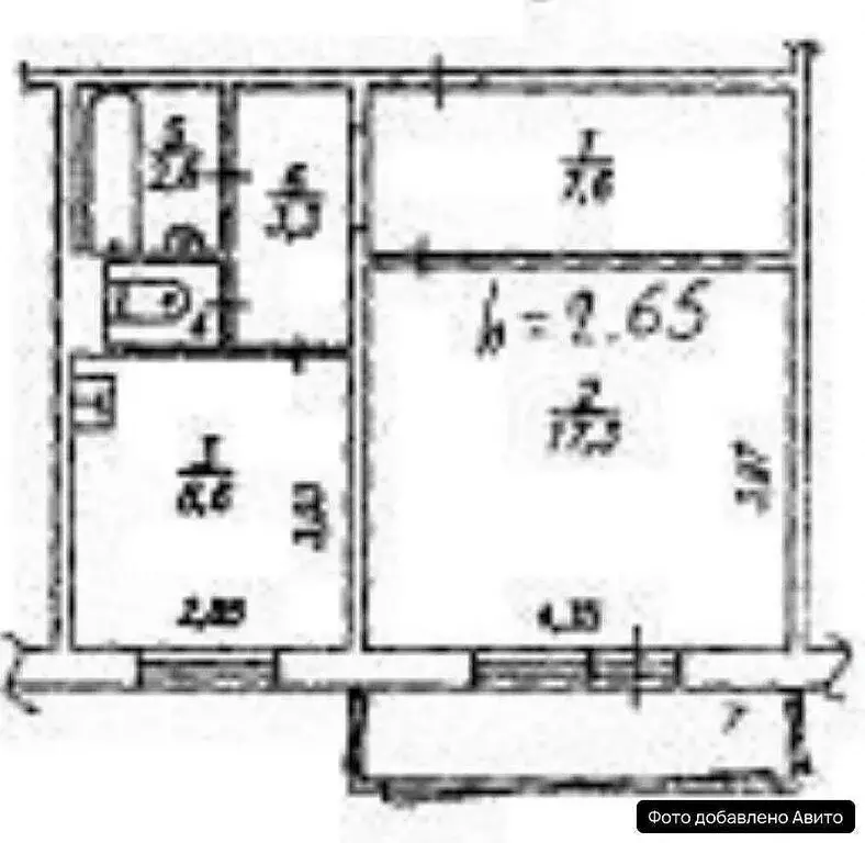 1-комнатная квартира: Красноярск, улица Весны, 17 (40.2 м) - Фото 1