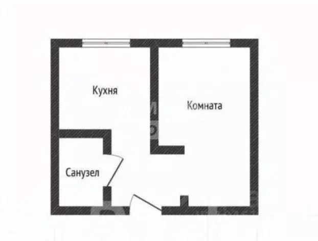 1-к кв. Приморский край, Владивосток ул. Тухачевского, 46 (29.6 м) - Фото 1