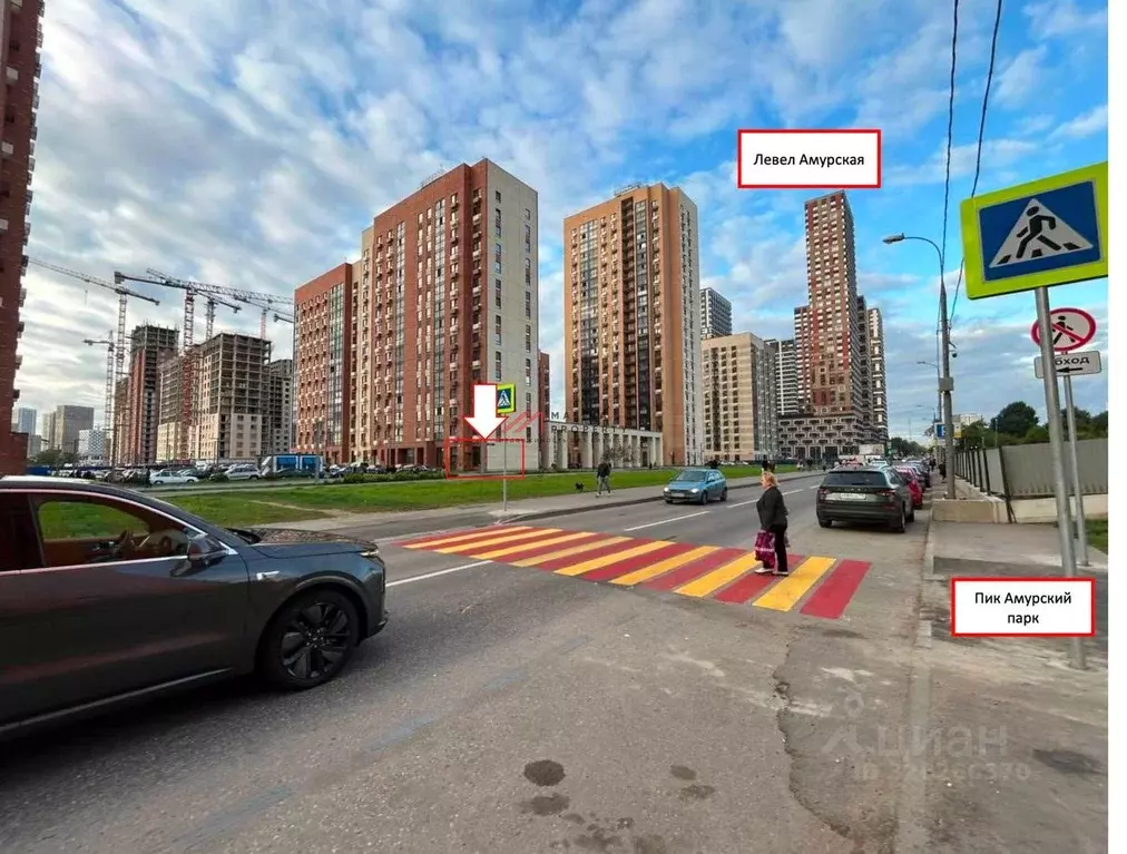 Торговая площадь в Москва Амурская ул., 1/2/1 (68 м) - Фото 2