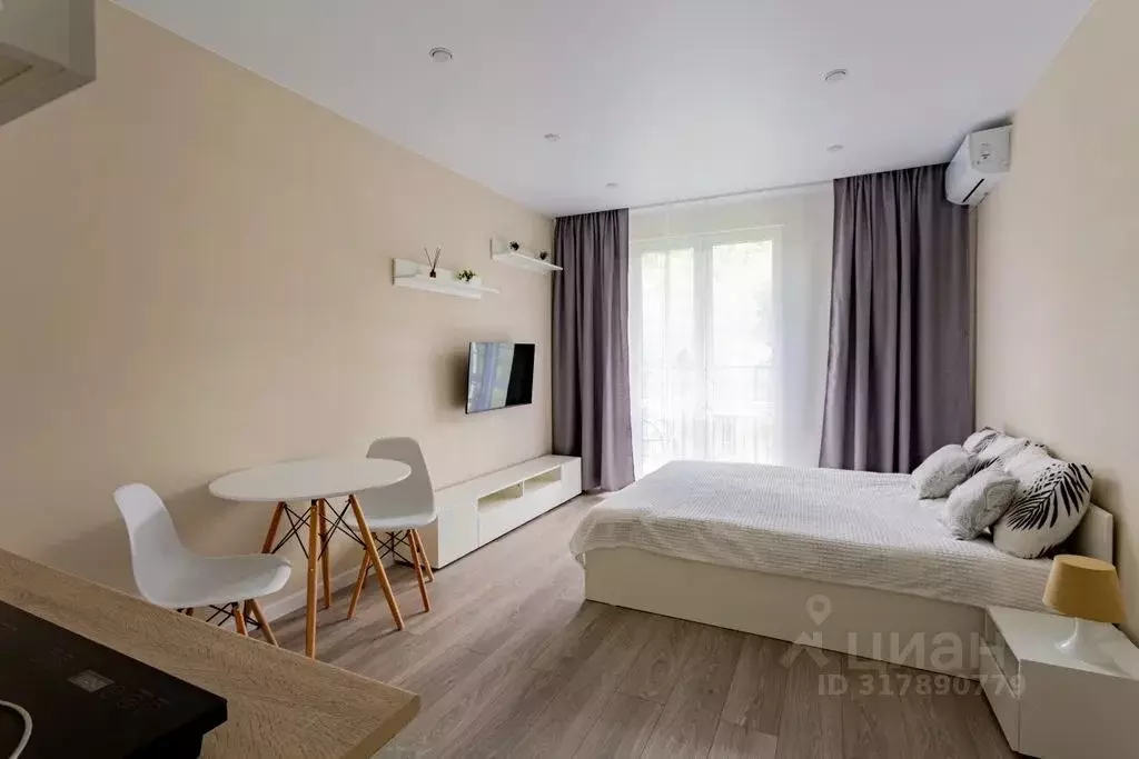 Студия Краснодарский край, Сочи ул. Искры, 88к3 (27.0 м) - Фото 0