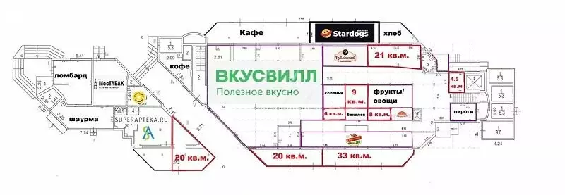 Торговая площадь (9 м) - Фото 1