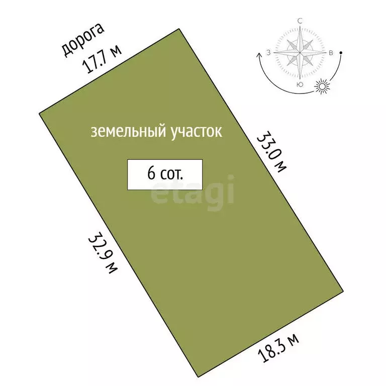 Участок в Тюменская область, Ялуторовский муниципальный округ, ... - Фото 1
