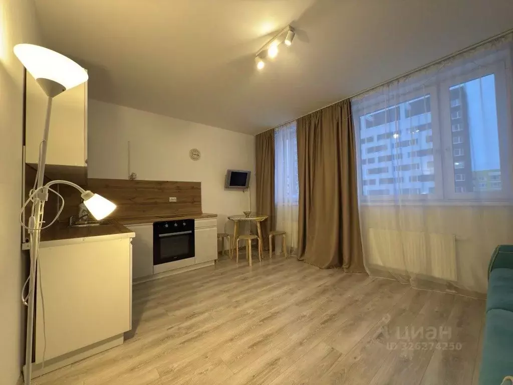 Студия Свердловская область, Екатеринбург ул. Рябинина, 49А (27.0 м) - Фото 1