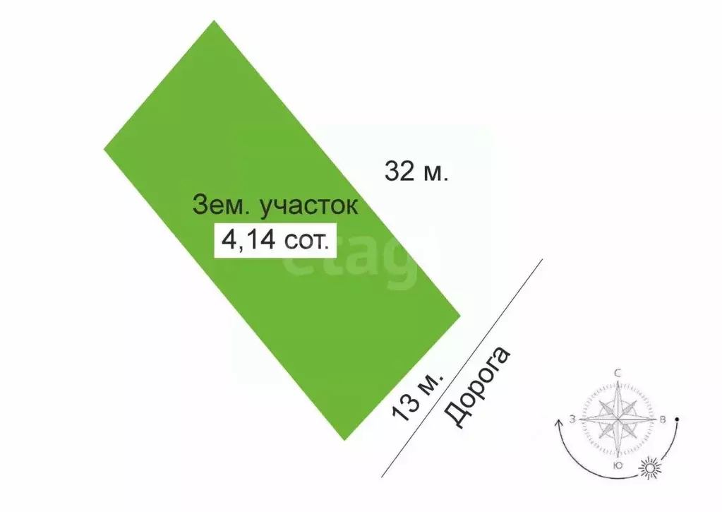 Участок в Костромская область, Кострома Весна СТ, 61 (4.14 сот.) - Фото 1