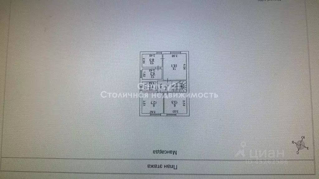Дом в Московская область, Наро-Фоминский городской округ, д. ... - Фото 1