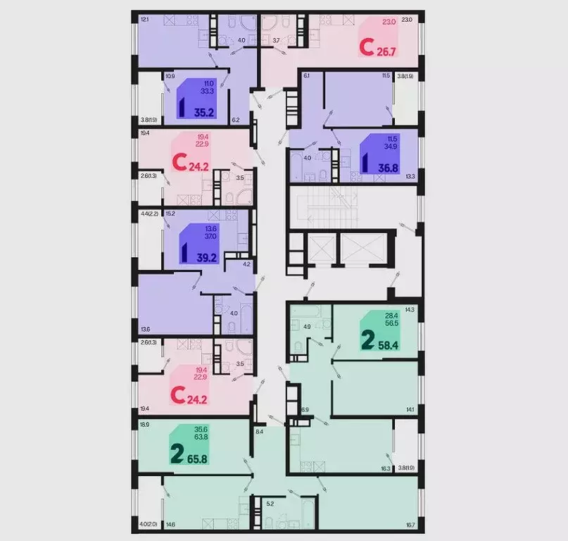 1-к кв. Краснодарский край, Краснодар Первое Место жилой комплекс ... - Фото 1