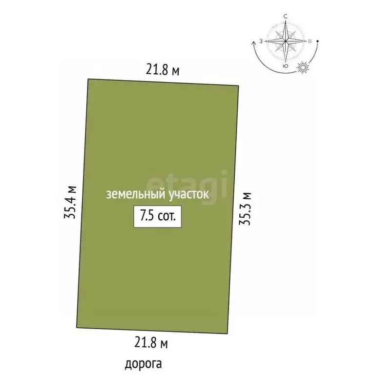 Участок в Крым, Ленинский район, Семисотское с/пос, с. Каменское ул. ... - Фото 1