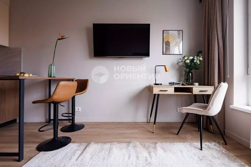 Студия Свердловская область, Екатеринбург ул. Гаршина, 3 (19.6 м) - Фото 2