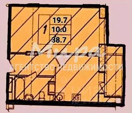 1-к кв. Московская область, Люберцы Зенино ЖК Самолет мкр, ул. ... - Фото 2