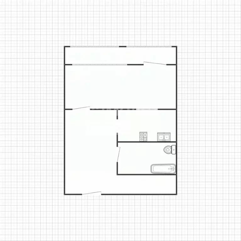 1-к кв. Липецкая область, Липецк Левобережная ул., 5 (37.1 м) - Фото 1