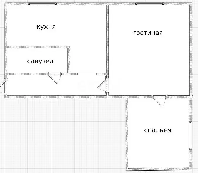 2-комнатная квартира: Калининград, улица Минина и Пожарского, 10 (54.5 ... - Фото 0