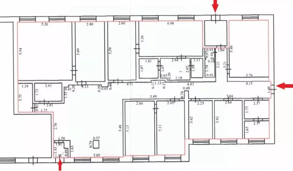 Торговая площадь в Кемеровская область, Киселевск ул. Ленина, 46А (246 ... - Фото 2