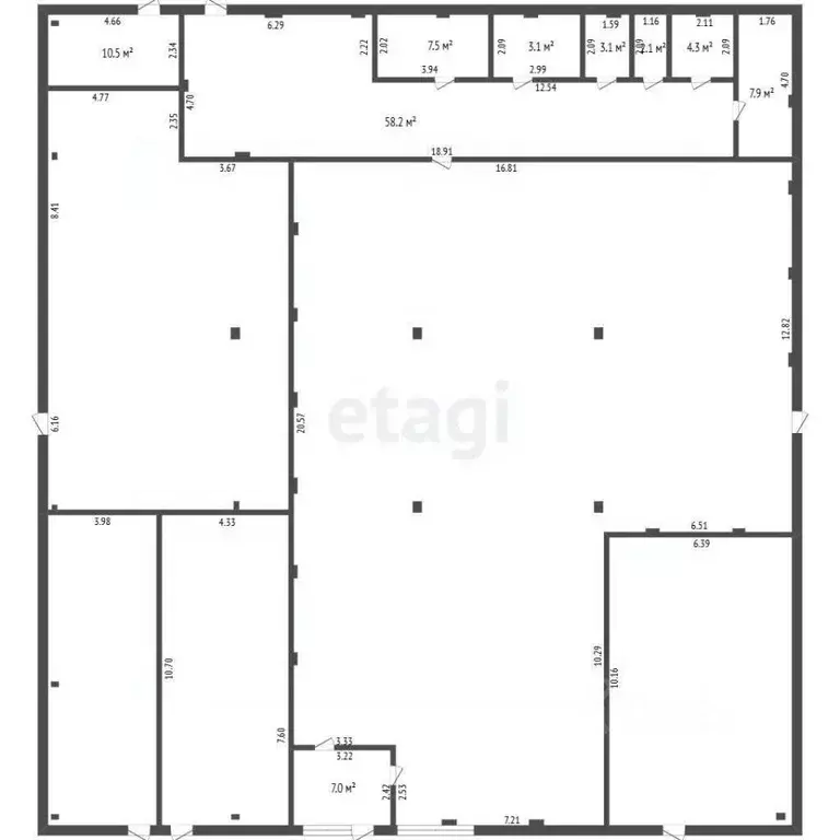 Торговая площадь в Тамбовская область, Тамбов Астраханская ул., ... - Фото 2