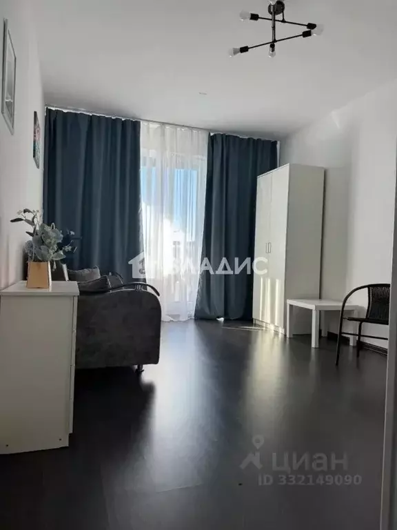 Студия Санкт-Петербург ул. Верхне-Каменская, 11к1 (24.8 м) - Фото 1