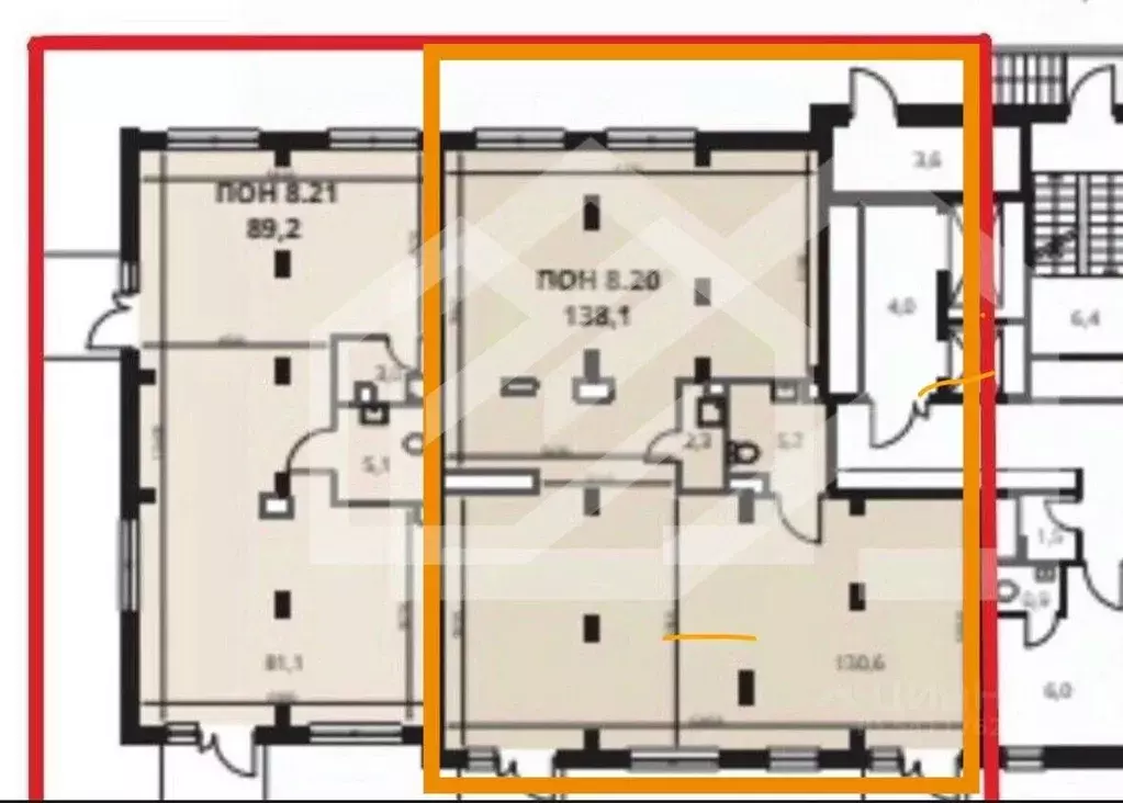 Помещение свободного назначения в Москва Ленинградское ш., 228к1 (138 ... - Фото 2