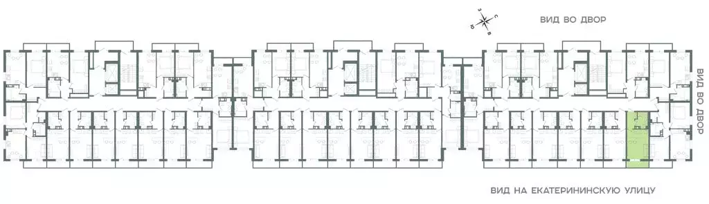 Квартира-студия: Мурино, Екатерининская улица, 11 (20.4 м) - Фото 1