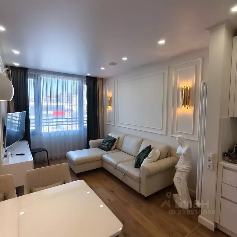 2-к кв. Санкт-Петербург ул. Грибалевой, 7к3 (79.4 м) - Фото 1