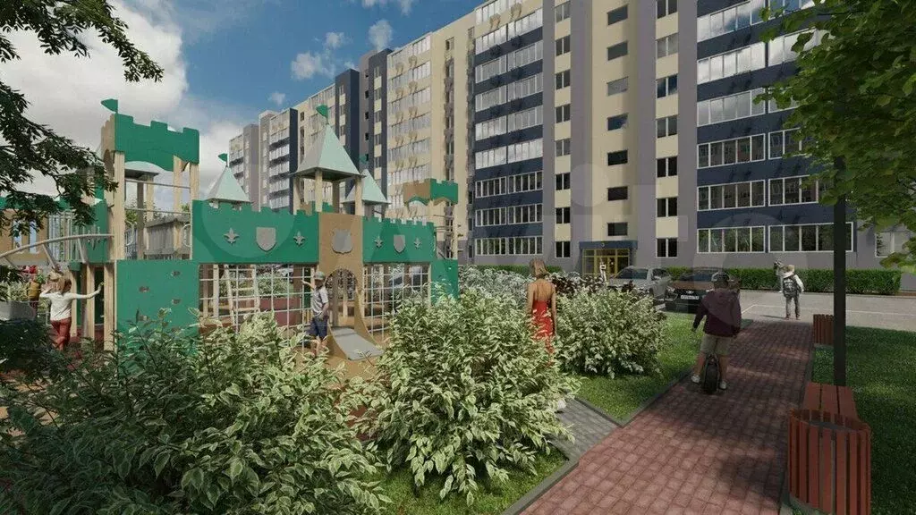 3-к. квартира, 85,3 м, 1/9 эт. - Фото 0