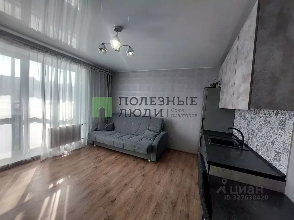 Студия Курганская область, Курган Заозерный жилрайон, 7-й мкр, 1Б ... - Фото 1