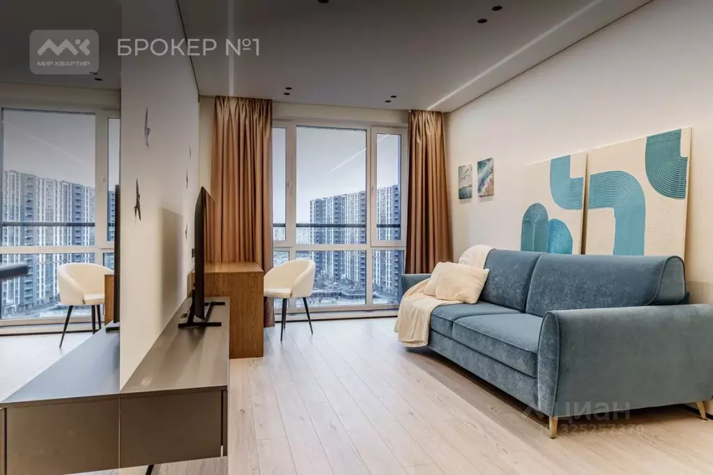 2-к кв. Санкт-Петербург бул. Головнина, 3к1 (66.0 м) - Фото 2