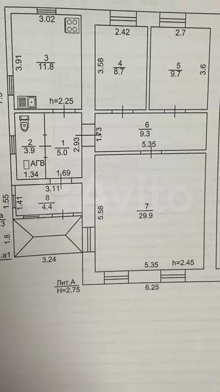 Дом 83 м на участке 12 сот. - Фото 0