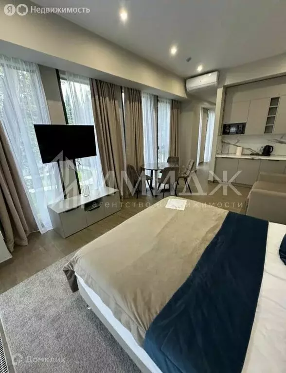 Квартира-студия: Сочи, улица Кирова, 95 (38 м) - Фото 1
