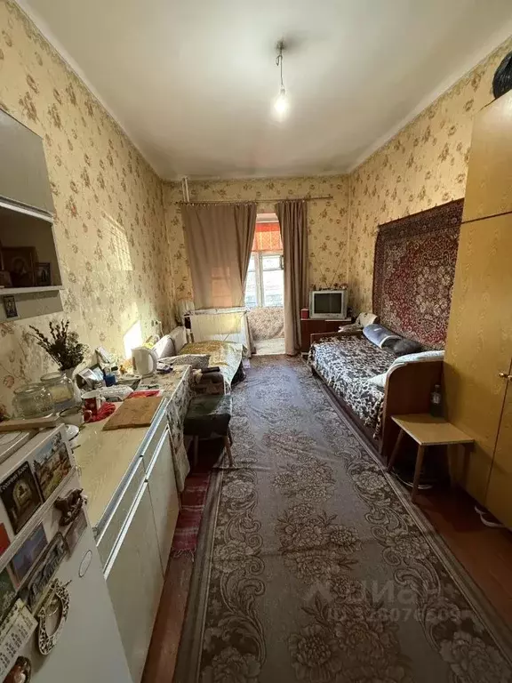 Комната Кемеровская область, Новокузнецк просп. Строителей, 40 (29.7 ... - Фото 1