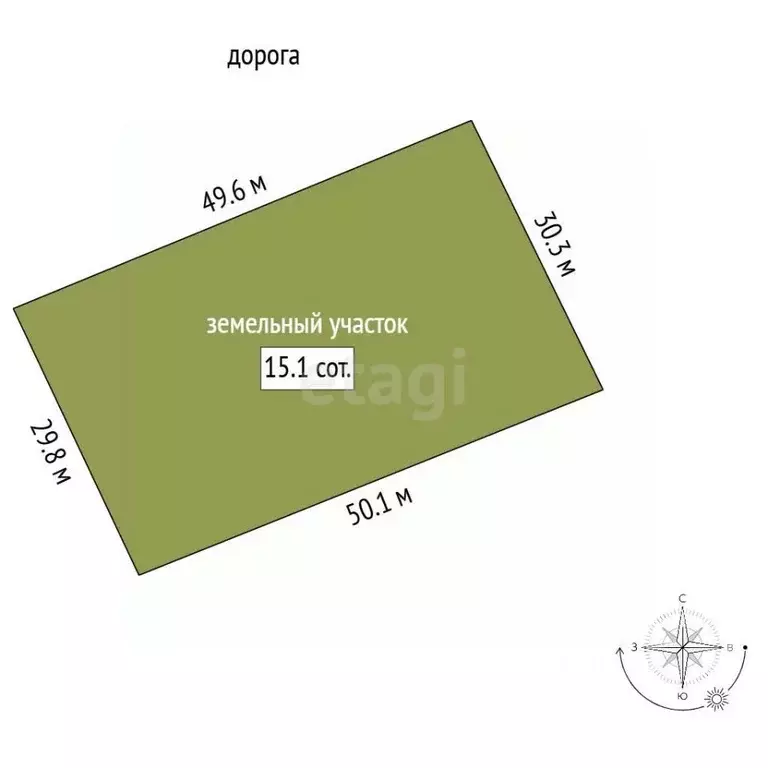 Участок в Ленинградская область, Подпорожское городское поселение, д. ... - Фото 1