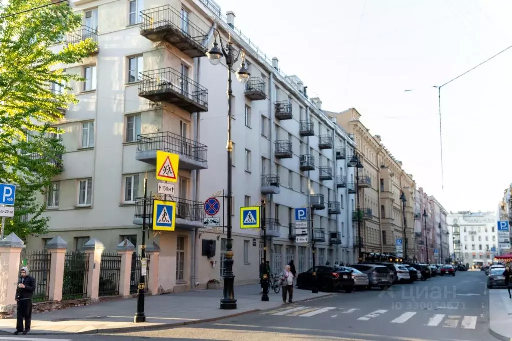 1-к кв. Санкт-Петербург ул. Рубинштейна, 7Б (49.0 м) - Фото 1