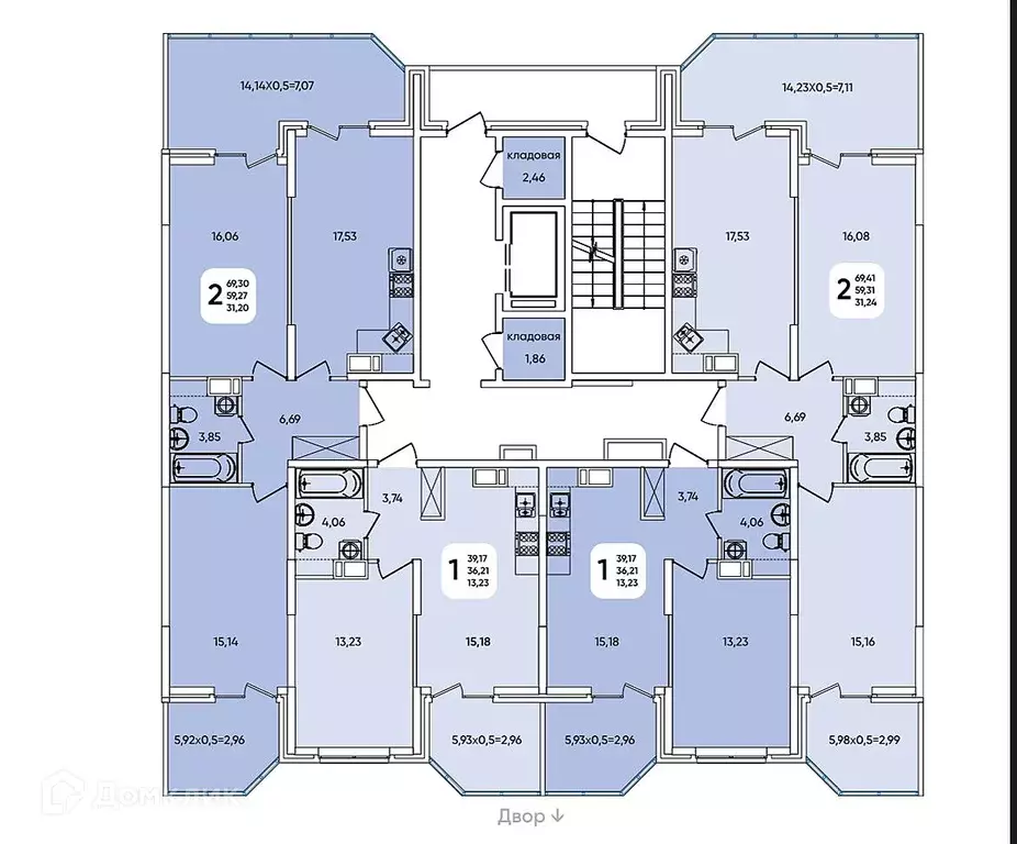 Продаётся 1-к квартира, 40 м - Фото 1
