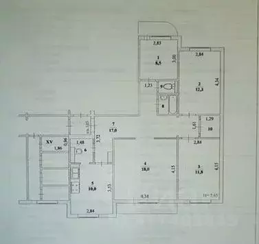 4-к кв. Пермский край, д. Кондратово ул. Садовое Кольцо, 3 (87.0 м) - Фото 0