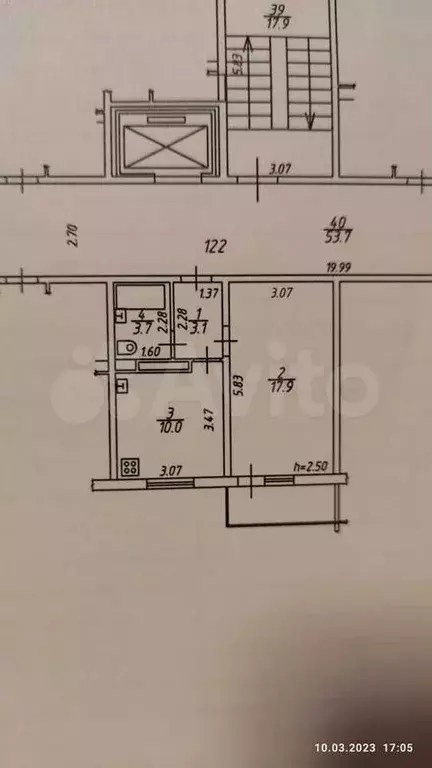 1-к. квартира, 35 м, 9/9 эт. - Фото 0