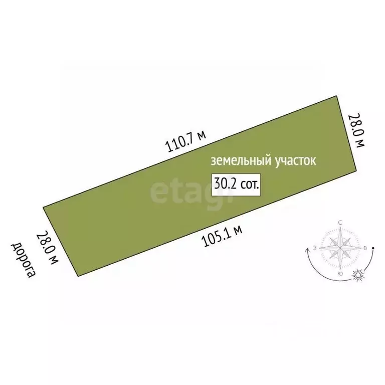 Участок в Тюменская область, Тюменский муниципальный округ, д. ... - Фото 2