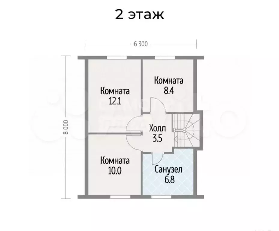 Дом 89,3 м на участке 8,5 сот. - Фото 1