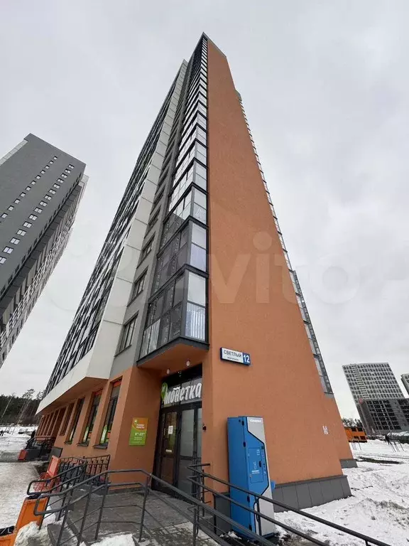Квартира-студия, 19 м, 23/25 эт. - Фото 1