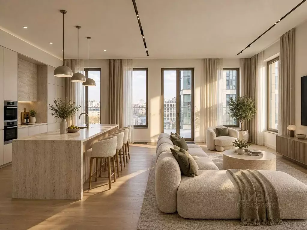 2-к кв. Москва ул. Костикова, 4к1 (70.0 м) - Фото 1
