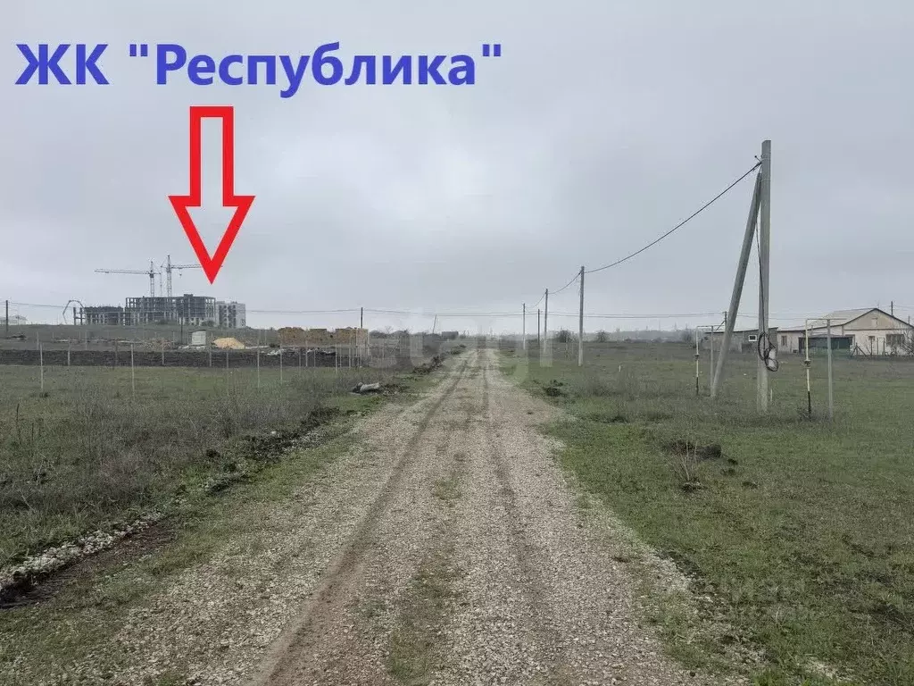 Участок в Крым, Симферопольский район, Гвардейское пгт ул. Ягодная ... - Фото 1