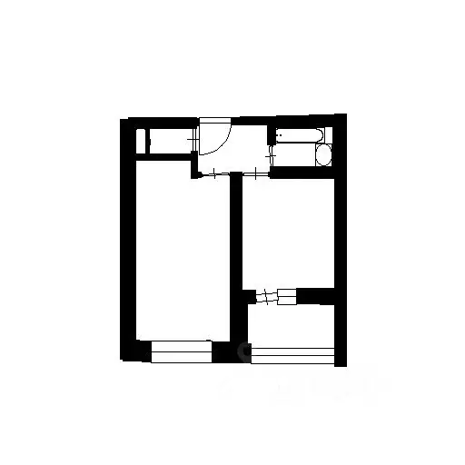 1-к кв. Москва Сосенское поселение, ул. Николо-Хованская, 26к1 (32.9 ... - Фото 2