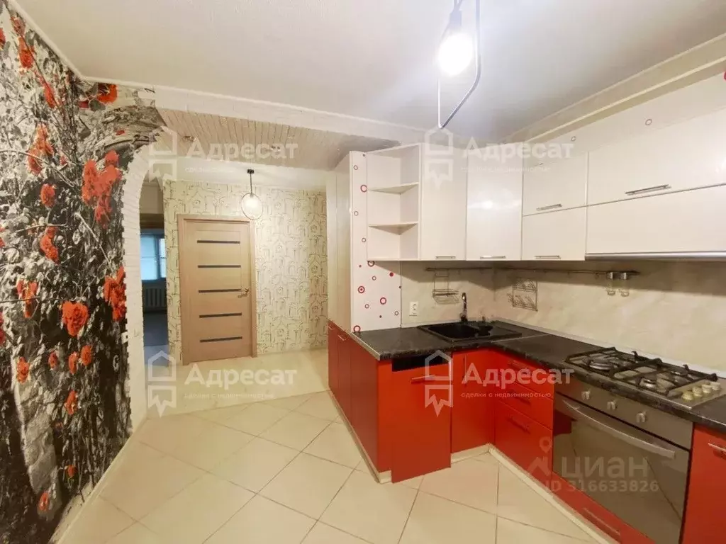 3-к кв. Волгоградская область, Волгоград Рабочий поселок Горьковский ... - Фото 2