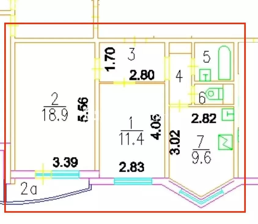 2-комнатная квартира: Москва, Солнцевский проспект, 14 (50.9 м) - Фото 1