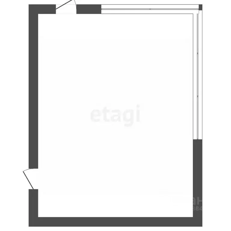 Торговая площадь в Саратовская область, Балашов ул. Карла Маркса, 57 ... - Фото 2