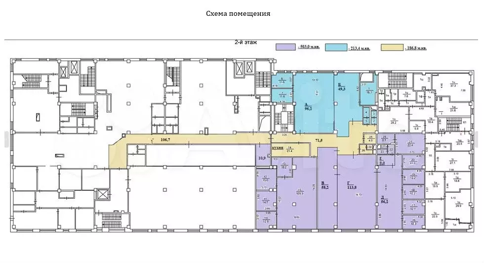 Офис 213.4 м от собственника около метро - Фото 0