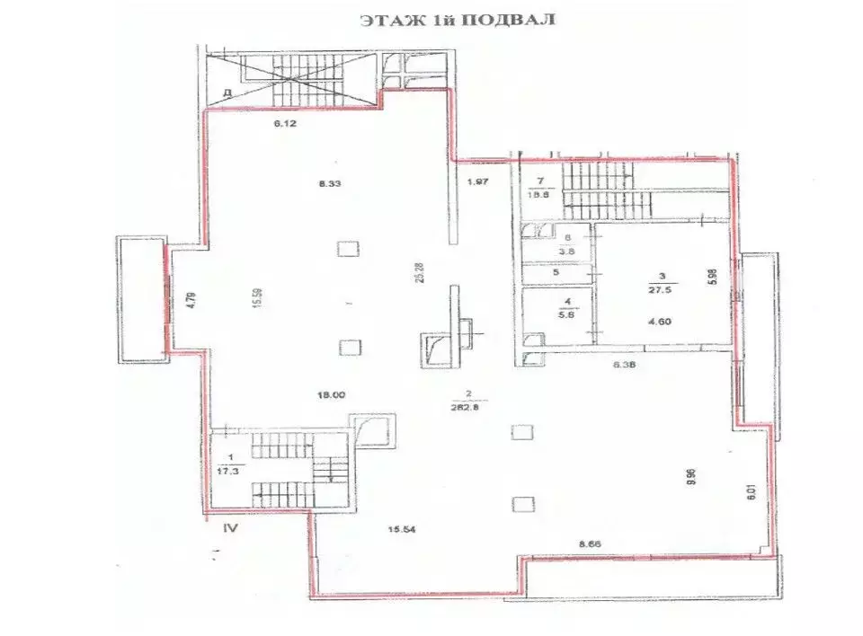 Помещение свободного назначения в Москва Шмитовский проезд, 16С2 (616 ... - Фото 2