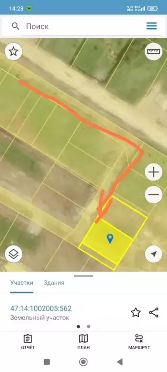 Участок в Ленинградская область, Ломоносовский район, Оржицкое с/пос, ... - Фото 2