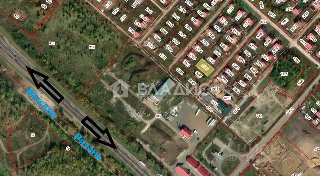 Участок в Рязанская область, Рыбное ул. Фруктовая (8.0 сот.) - Фото 1