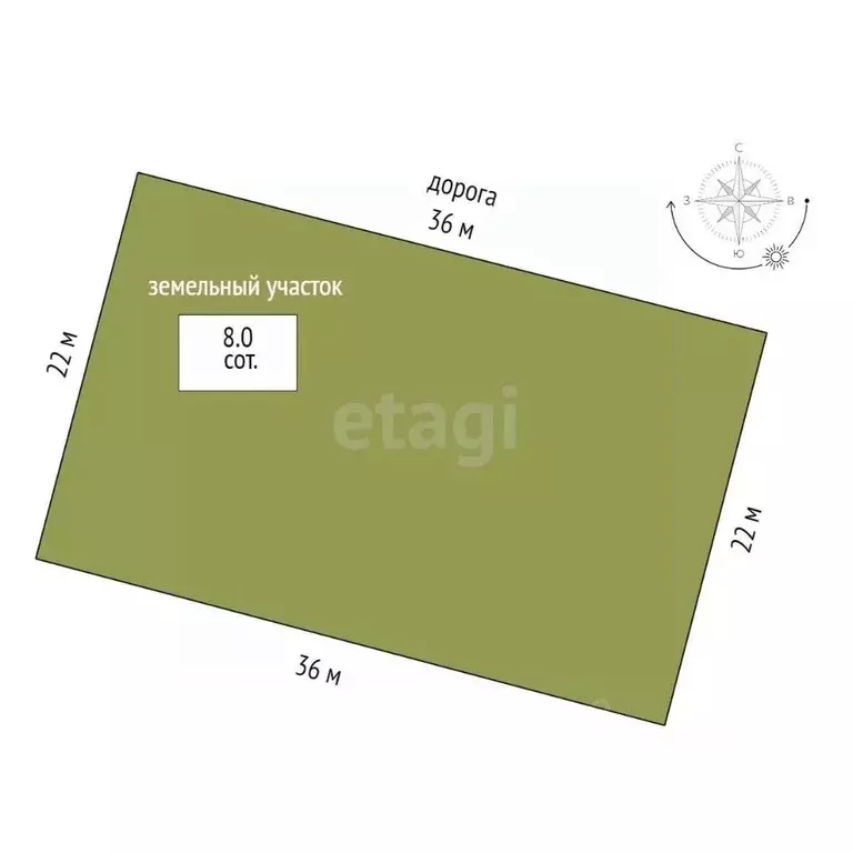 Участок в Тюменская область, Тюменский муниципальный округ, Каменское ... - Фото 2