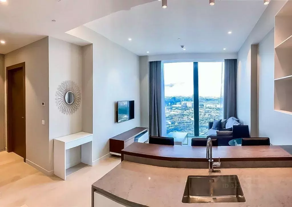 2-к кв. Москва 1-й Красногвардейский проезд, 22с1 (56.0 м) - Фото 1